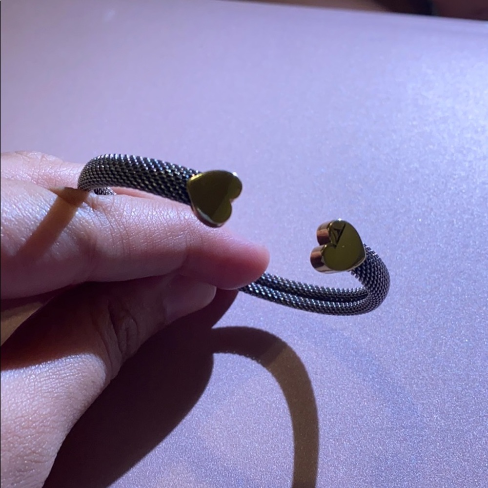 Mesh tous heart bracelet